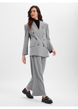 HUGO Marynarka damska - Antegi Kobiety jasny szary jednolity ze sklepu vangraaf w kategorii Marynarki damskie - zdjęcie 187554355