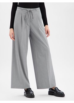 HUGO Damskie spodnie materiałowe - Haminde Kobiety jasny szary jednolity ze sklepu vangraaf w kategorii Spodnie damskie - zdjęcie 187554356