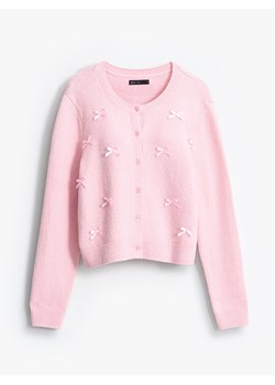 Mohito - Pastelowy kardigan - pastelowy różowy ze sklepu Mohito w kategorii Swetry damskie - zdjęcie 187554667