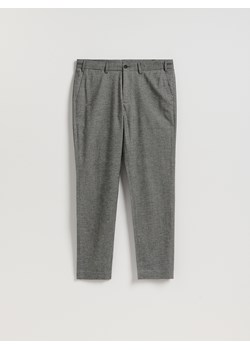 Reserved - Spodnie chino slim fit - ciemnoszary ze sklepu Reserved w kategorii Spodnie męskie - zdjęcie 187554839