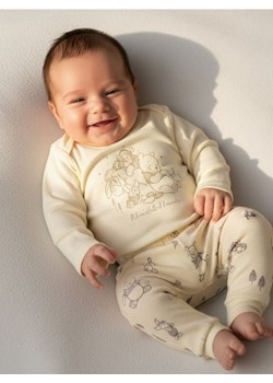 Sinsay - Spodnie z polarem w środku Winnie the Pooh - kremowy ze sklepu Sinsay w kategorii Odzież dla niemowląt - zdjęcie 187555669