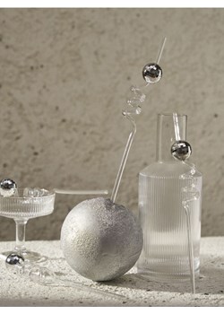 Sinsay - Zestaw słomek imprezowych 4 pack - srebrny ze sklepu Sinsay w kategorii Dom - zdjęcie 187555717