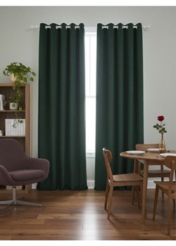 Sinsay - Zasłona welurowa - zielony ze sklepu Sinsay w kategorii Zasłony - zdjęcie 187555747
