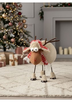 Sinsay - Dekoracja stojąca w kształcie renifera - wielobarwny ze sklepu Sinsay w kategorii Dekoracje bożonarodzeniowe - zdjęcie 187555766