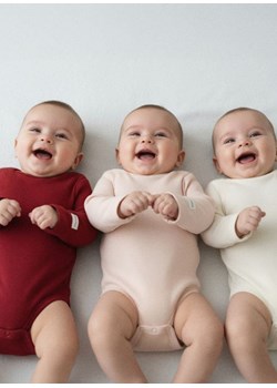 Sinsay - Body 3 pack - kremowy ze sklepu Sinsay w kategorii Body niemowlęce - zdjęcie 187555778