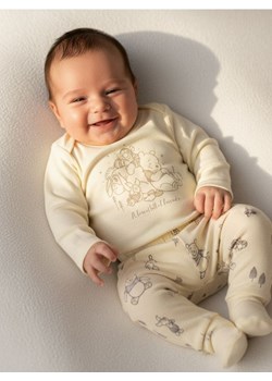Sinsay - Bawełniane body Winnie the Pooh - kremowy ze sklepu Sinsay w kategorii Odzież dla niemowląt - zdjęcie 187555799