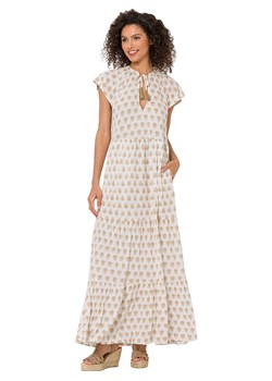 Heine Sukienka w kolorze kremowo-karmelowym ze sklepu Limango Polska w kategorii Sukienki - zdjęcie 187556408