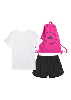 Komplet dziewczęcy sportowy TAPSF081 4F ze sklepu SPORT-SHOP.pl w kategorii Komplety dziewczęce - zdjęcie 187556629