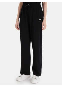 Boss Spodnie dresowe 50520148 Czarny Relaxed Fit ze sklepu MODIVO w kategorii Spodnie damskie - zdjęcie 187556868