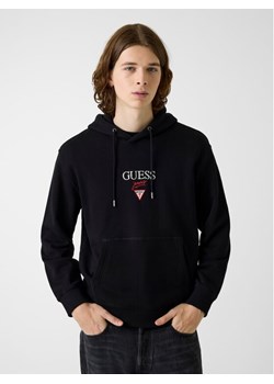 Guess Jeans Bluza 180299 Czarny Classic Fit ze sklepu MODIVO w kategorii Bluzy męskie - zdjęcie 187556876