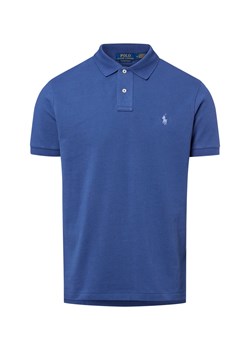 Polo Ralph Lauren Męska koszulka polo Mężczyźni Bawełna indygo jednolity ze sklepu vangraaf w kategorii T-shirty męskie - zdjęcie 187557435