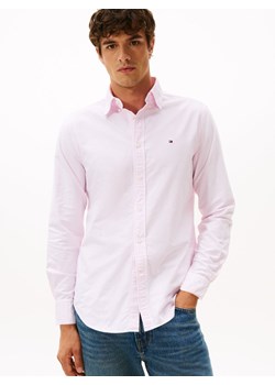 Tommy Hilfiger Koszula męska Mężczyźni Regular Fit Bawełna różowy w paski ze sklepu vangraaf w kategorii Koszule męskie - zdjęcie 187557449