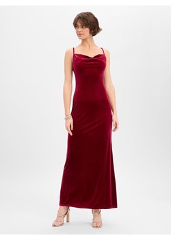 Lipsy Damska sukienka wieczorowa Kobiety Sztuczne włókno bordowy jednolity ze sklepu vangraaf w kategorii Sukienki - zdjęcie 187557469