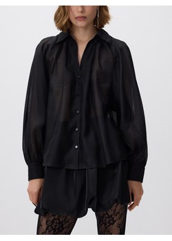 Reserved - Transparentna koszula - czarny ze sklepu Reserved w kategorii Koszule damskie - zdjęcie 187557628