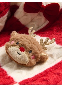 Reserved - Świąteczny sweter z aplikacją - wielobarwny ze sklepu Reserved w kategorii Swetry dziewczęce - zdjęcie 187557827