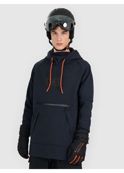 Męska kurtka snowboardowa 4F 4FRAW25TSOFM509 - czarna ze sklepu Sportstylestory.com w kategorii Kurtki męskie - zdjęcie 187558125