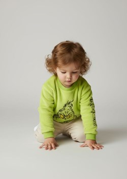 Sinsay - Bluza crewneck Grinch - zielony ze sklepu Sinsay w kategorii Bluzy chłopięce - zdjęcie 187559285