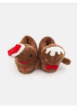 Sinsay - Kapcie z motywem świątecznym - wielobarwny ze sklepu Sinsay w kategorii Kapcie męskie - zdjęcie 187559289