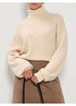 Sinsay - Melanżowy golf - beżowy ze sklepu Sinsay w kategorii Swetry damskie - zdjęcie 187559317