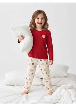 Sinsay - Piżama dwuczęściowa z motywem misia - czerwony ze sklepu Sinsay w kategorii Piżamy dziecięce - zdjęcie 187559368