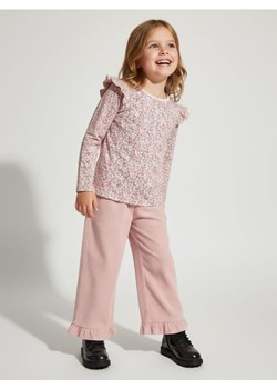 Sinsay - Bawełniana koszulka - fioletowy ze sklepu Sinsay w kategorii Bluzki dziewczęce - zdjęcie 187559379