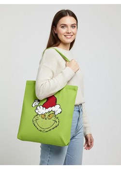 Sinsay - Torebka tote Grinch - zielony ze sklepu Sinsay w kategorii Torebki damskie - zdjęcie 187559385