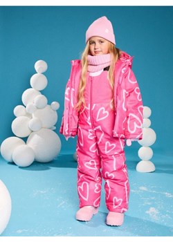 Sinsay - Spodnie na szelkach - różowy ze sklepu Sinsay w kategorii Spodnie dziewczęce - zdjęcie 187559466