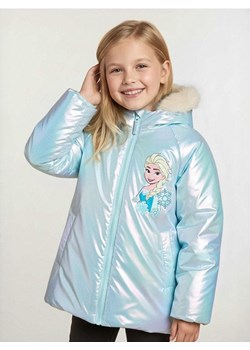 Sinsay - Kurtka z nadrukiem na plecach Frozen - błękitny ze sklepu Sinsay w kategorii Kurtki dziewczęce - zdjęcie 187559469