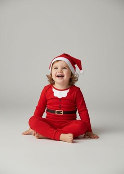 Sinsay - Komplet dzianinowy z motywem świątecznym - czerwony ze sklepu Sinsay w kategorii Komplety niemowlęce - zdjęcie 187559486