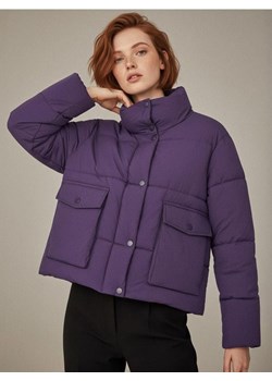 Sinsay - Pikowana kurtka puffer - fioletowy ze sklepu Sinsay w kategorii Kurtki damskie - zdjęcie 187559507