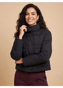 Sinsay - Pikowana kurtka puffer - czarny ze sklepu Sinsay w kategorii Kurtki damskie - zdjęcie 187559508
