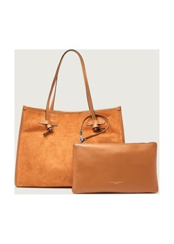 GIANNI CHIARINI Shopperka + saszetka MARCELLA | zamsz ze sklepu Gomez Fashion Store w kategorii Torby Shopper bag - zdjęcie 187559646