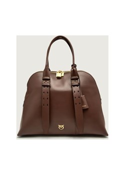Pinko Skórzany kuferek BOWLING BAG ze sklepu Gomez Fashion Store w kategorii Kuferki - zdjęcie 187559676