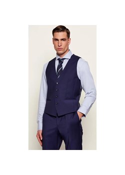 BOSS BLACK Wełniana kamizelka H-HUGE | Slim Fit ze sklepu Gomez Fashion Store w kategorii Kamizelki męskie - zdjęcie 187559766