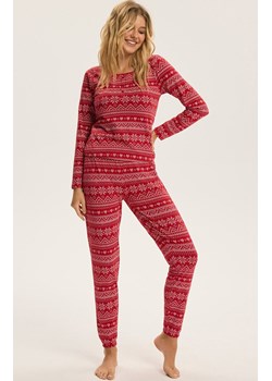 Esotiq bawełniana piżama damska Bloovii Hygge 43955-33X, Kolor czerwony, Rozmiar L, BLOOVII ze sklepu Primodo w kategorii Piżamy damskie - zdjęcie 187560796