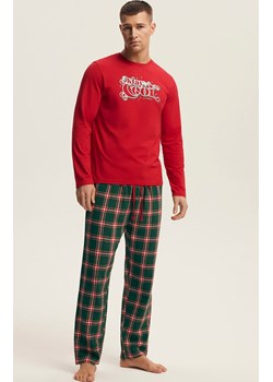 Henderson bawełniana piżama męska Nougat 43459-33X, Kolor czerwono-zielony, Rozmiar 2XL, Henderson ze sklepu Primodo w kategorii Piżamy męskie - zdjęcie 187560848