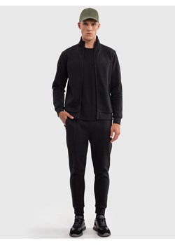 Spodnie męskie dresowe czarne Wladorp 906 ze sklepu Big Star w kategorii Spodnie męskie - zdjęcie 187560906