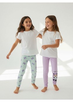 Sinsay - Legginsy 2 pack Minnie Mouse - fioletowy ze sklepu Sinsay w kategorii Spodnie dziewczęce - zdjęcie 187561646