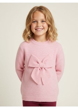 Sinsay - Sweter z ozdobną kokardą - fioletowy ze sklepu Sinsay w kategorii Swetry dziewczęce - zdjęcie 187561655