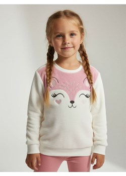 Sinsay - Bluza crewneck z haftem - wielobarwny ze sklepu Sinsay w kategorii Bluzy dziewczęce - zdjęcie 187561656