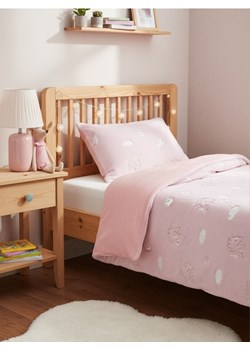 Sinsay - Komplet polarowej pościeli z fluorescencyjnym wzorem - różowy ze sklepu Sinsay w kategorii Pościele - zdjęcie 187561685
