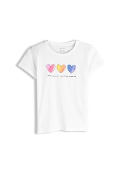 GATE Bawełniana koszulka z nadrukiem 9Y ze sklepu gateshop w kategorii Bluzki dziewczęce - zdjęcie 187561798