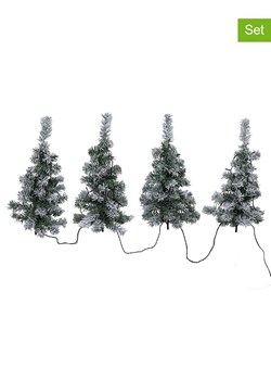 Hollybell Choinki świetlne LED (2 szt.) w kolorze zielonym ze sklepu Limango Polska w kategorii Oświetlenie - zdjęcie 187562125