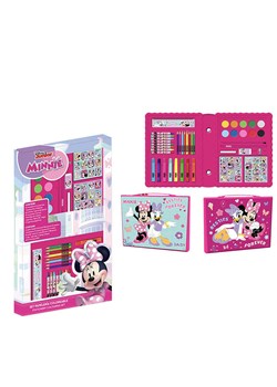 Disney Minnie Mouse Zestaw do malowania &quot;Minnie&quot; w kolorze różowym ze sklepu Limango Polska w kategorii Akcesoria biurowe - zdjęcie 187562375