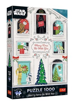 Trefl 1.000-częściowe puzzle &quot;Star Wars - Marry Force be with You&quot; - 12+ ze sklepu Limango Polska w kategorii Puzzle - zdjęcie 187562459