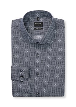 OLYMP Koszula "No 6" - Super Slim - w kolorze granatowo-białym ze sklepu Limango Polska w kategorii Koszule męskie - zdjęcie 187562507
