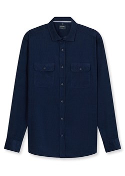 OLYMP Koszula "Casual" - Regular fit - w kolorze granatowym ze sklepu Limango Polska w kategorii Koszule męskie - zdjęcie 187562516