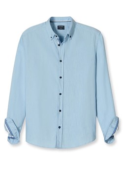 OLYMP Koszula "Casual" - Regular fit - w kolorze błękitnym ze sklepu Limango Polska w kategorii Koszule męskie - zdjęcie 187562517