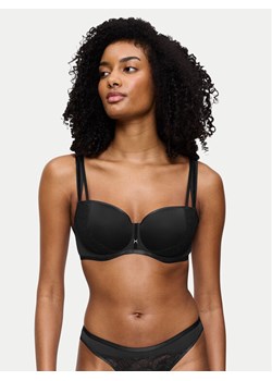 Triumph Biustonosz z fiszbiną Palina Moonlight Kiss 10224803 Czarny ze sklepu MODIVO w kategorii Biustonosze - zdjęcie 187562577