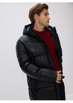 Reserved - Pikowana kurtka z kapturem - czarny ze sklepu Reserved w kategorii Kurtki męskie - zdjęcie 187562946